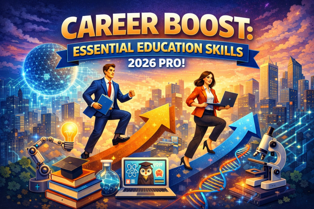 Career Boost: Essential Education Skills 2026 Pro!